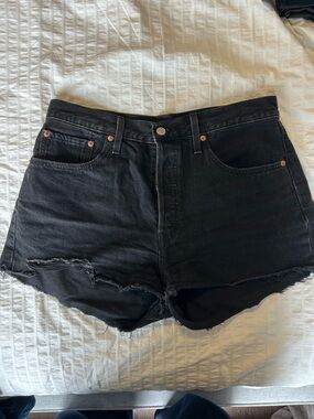 Black Levi Shorts